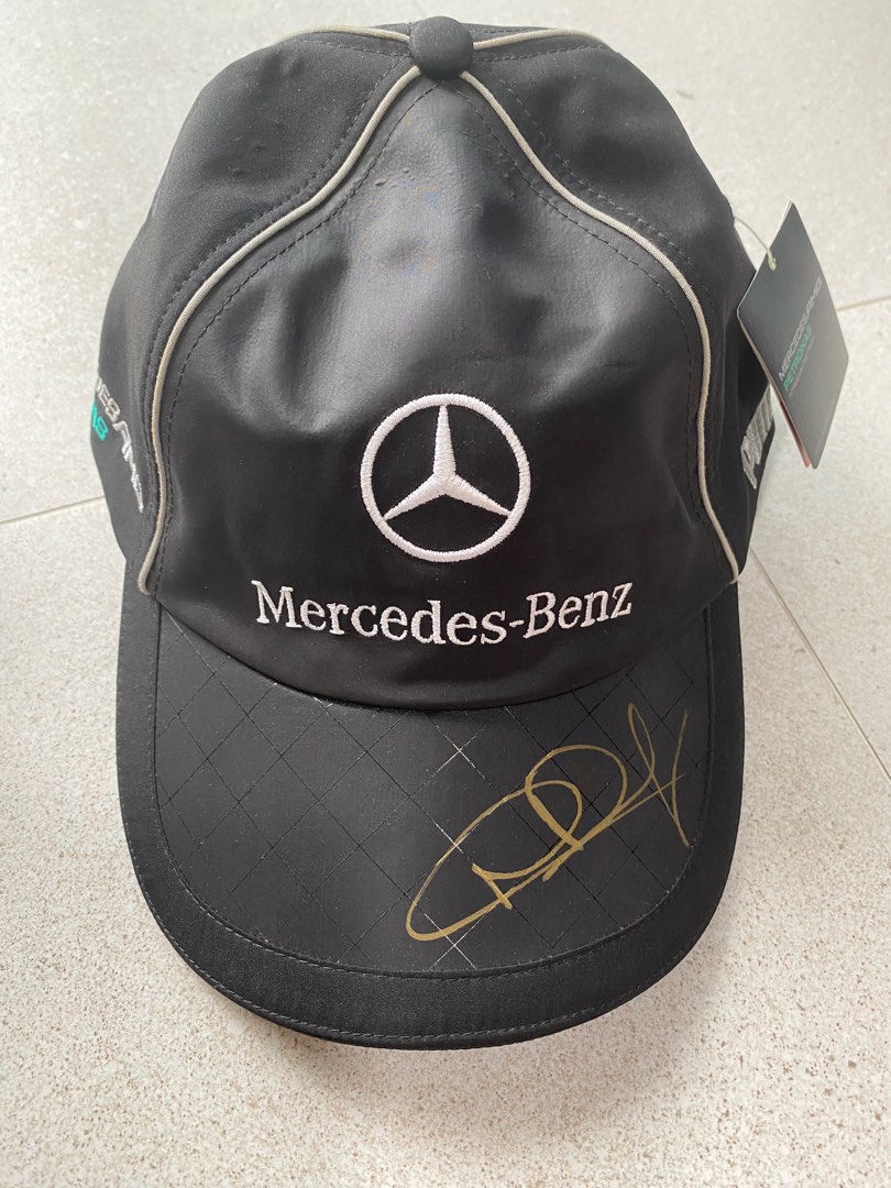 Nico Rosberg signed Merscedes Cap Hobbies Toys Memorabilia