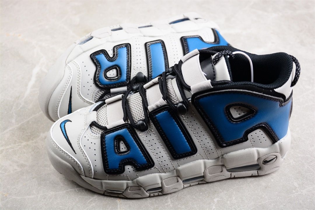 Nike Air More Uptempo Industrial Blue shoes Euro 36 45 Men s Fashion Footwear Sneakers on Carousell