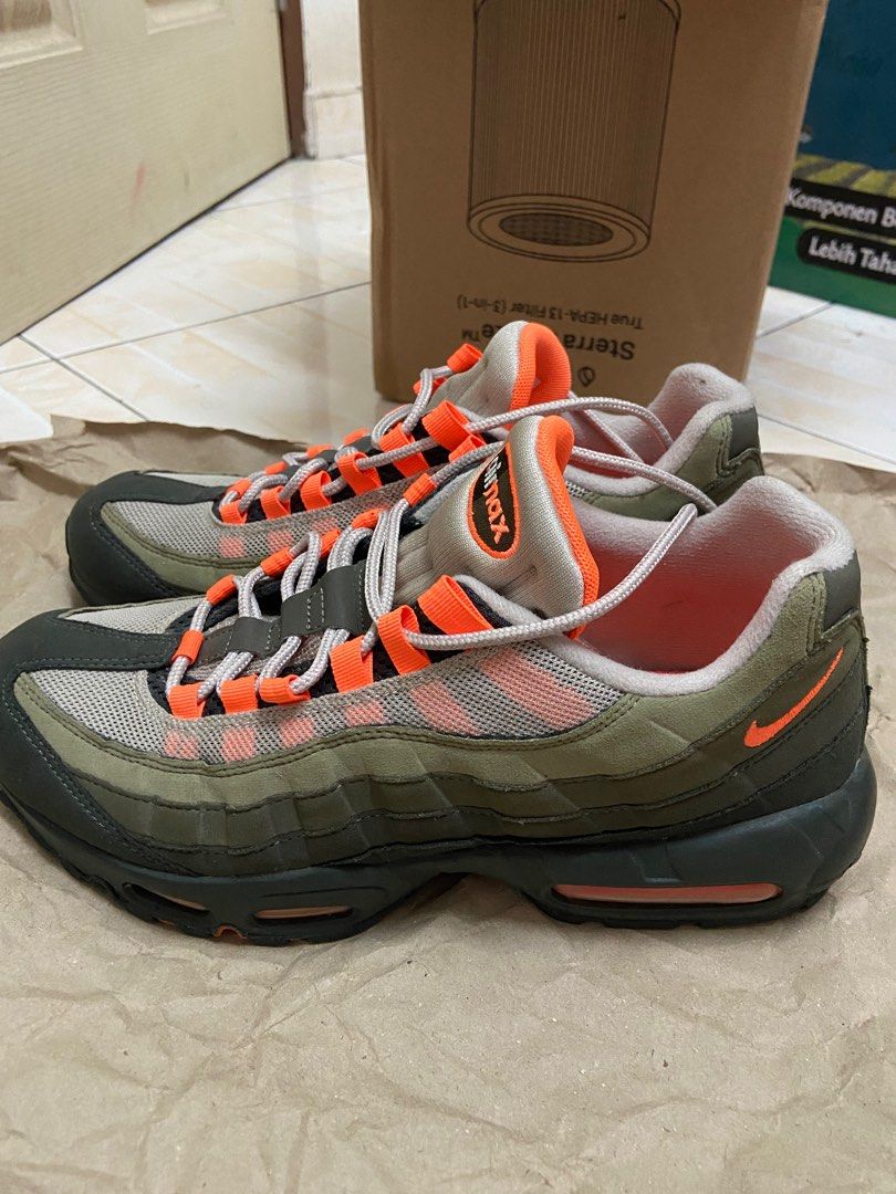 Air max 95 green orange 2025