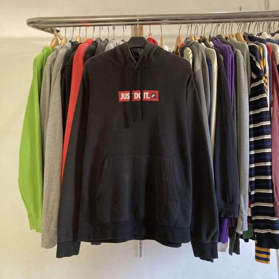 Hoodie Original Just Do It Collection Hoodie Nike Just Do It Black