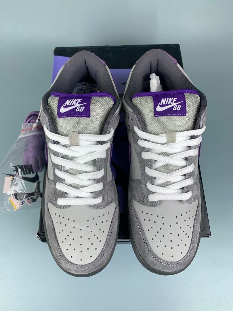 Nike SB Dunk Low Purple Pigeon (Category: Sneakers) located in Manila. Submitted by mssneaks2023 (Listing ID 1275498702, Image 2). Description: 𝑷𝑹𝑬-𝑶𝑹𝑫𝑬𝑹‼️ 𝑬𝑻𝑨: 1-2 𝑾𝑬𝑬𝑲𝑺 𝑨𝑭𝑻𝑬𝑹 𝑸𝑪 Nike SB Dunk Low Purple Pigeon - Actual pictures posted. Other colorways/designs are available. Available size: 36 - 47.5 EU BRAND NEW ‼️ 500 minimum up to 50% downpayment for pre-order to avoid flaking. DM for inquiries 📩 MONEYBACK IF YOU DONT R