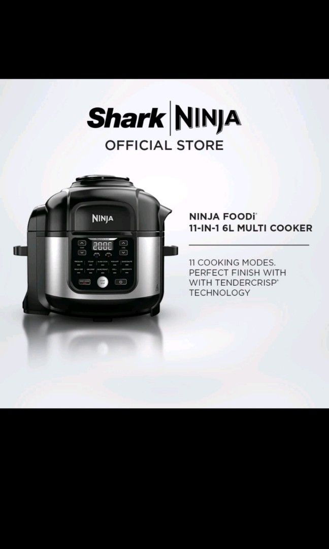 Ninja Foodi 11 in 1 6L multicooker OP350 TV Home Appliances Kitchen Appliances Cookers on Carousell