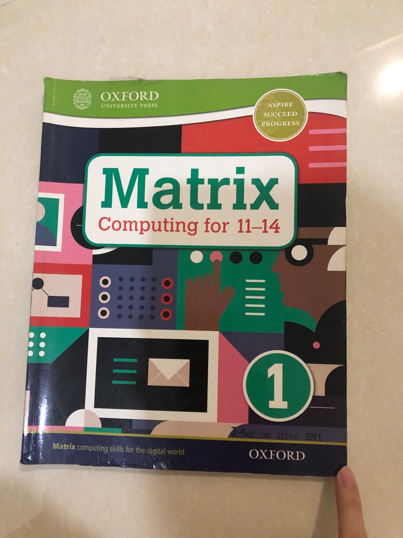 Oxford Matrix Computing for 11-14 Student Book 1, Hobbies & Toys, Books ...