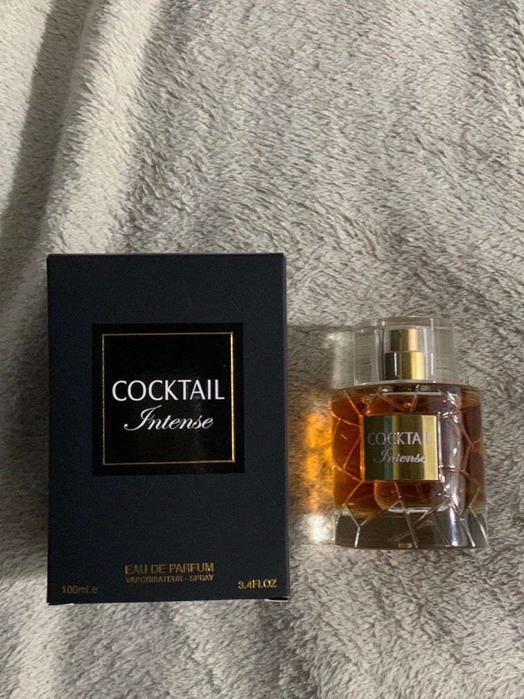 parfum Cocktail intense by fragrance world Edp 100ml, Kesehatan