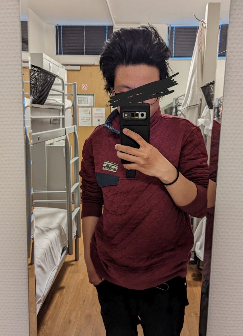 Maroon quilted patagonia hotsell
