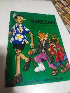 PINOCCHIO fairy story booklet/Collodi/Published in Grt.Britain/Reprinted 1991/NBS