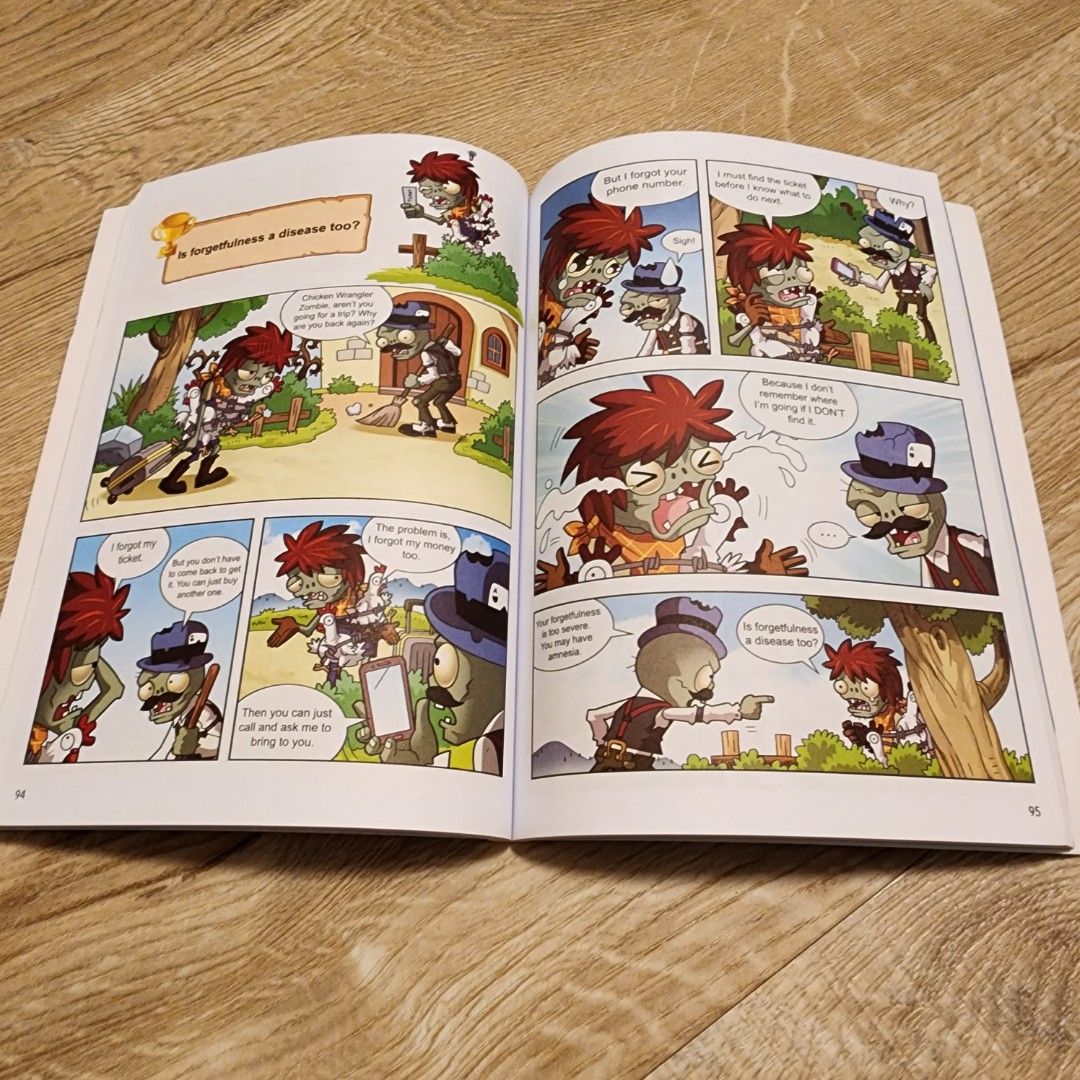 Plants vs Zombies 2 Science Comic, Hobbies & Toys, Books & Magazines