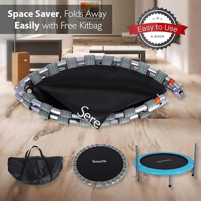 Portable & shop foldable trampoline