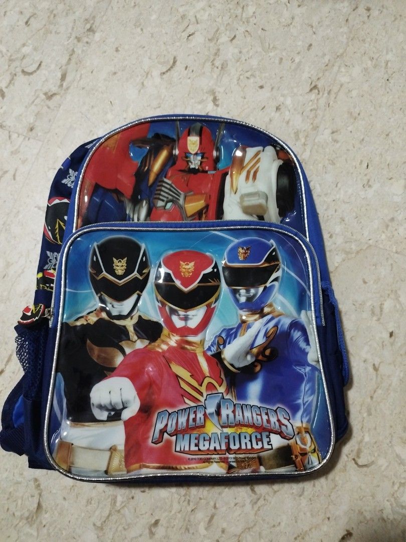 Power Ranger back pack kids Hobbies Toys Toys Games on Carousell