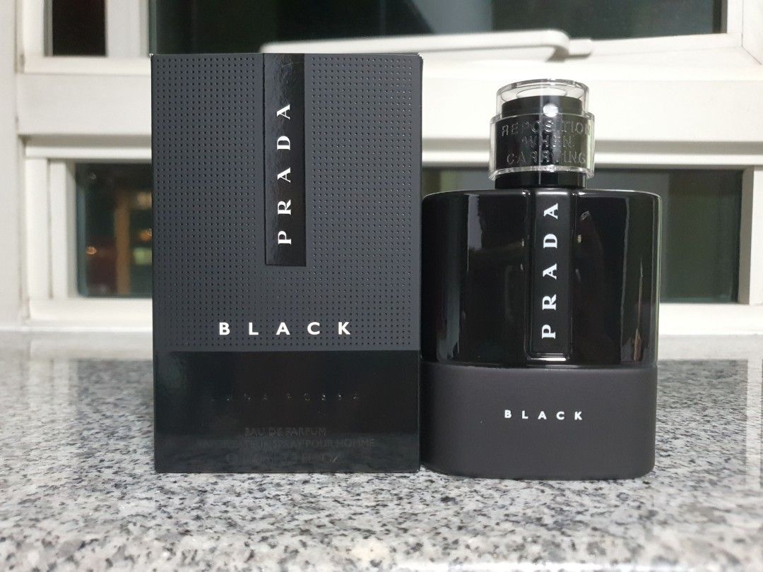 Prada Luna Rossa Black Eau De Parfum 100ml For Men Beauty