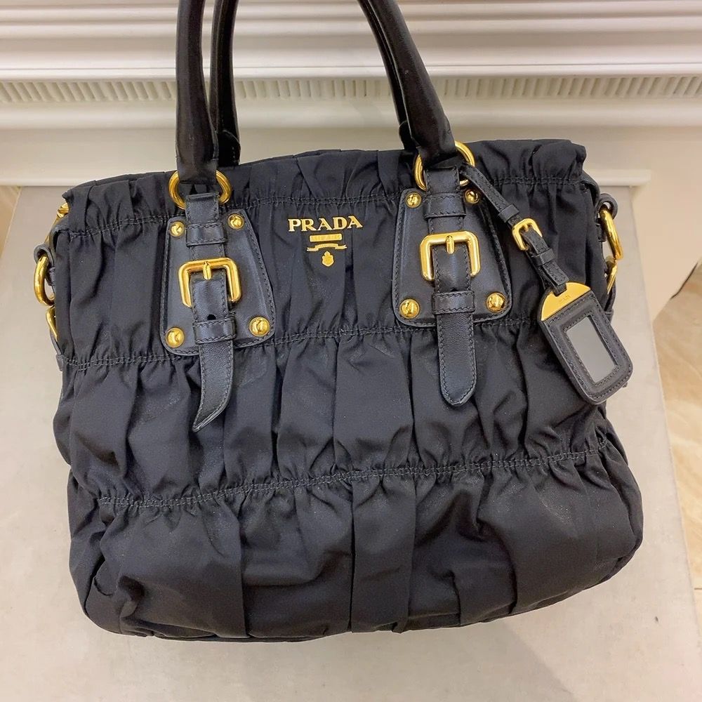 Used prada hotsell nylon bag