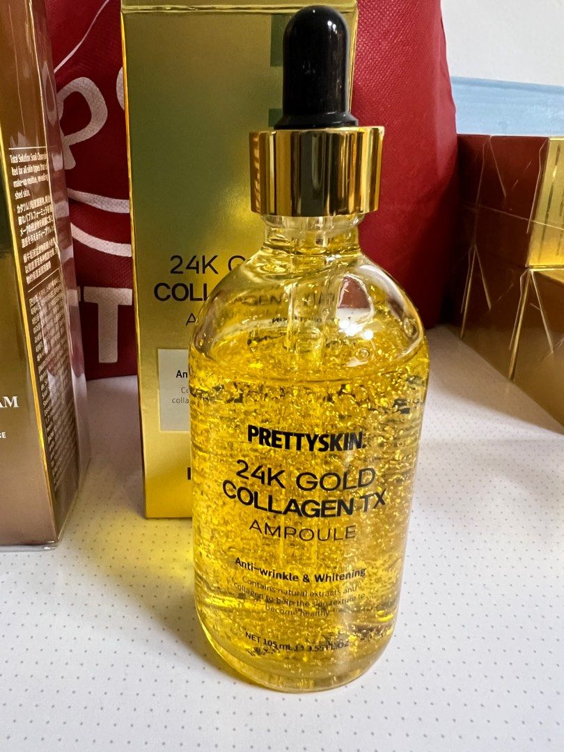 PRETTYSKIN 24K GOLD COLLAGEN TX AMPOULE
