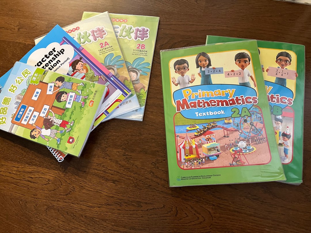 Primary 2 TextBooks, Hobbies & Toys, Books & Magazines, Textbooks on ...