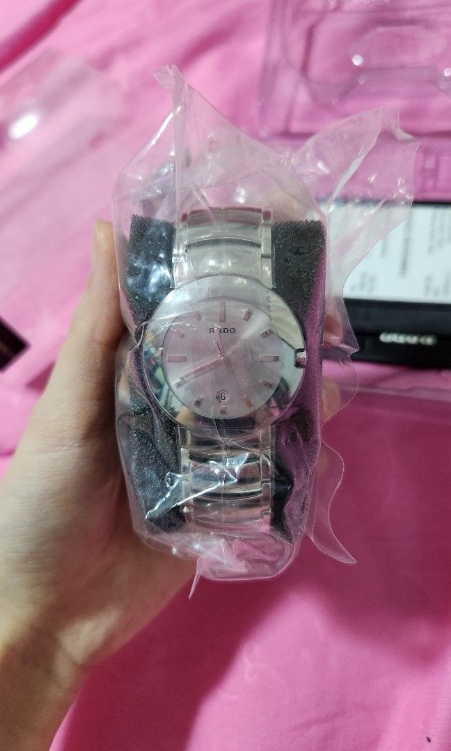 Rado cheap pink watch