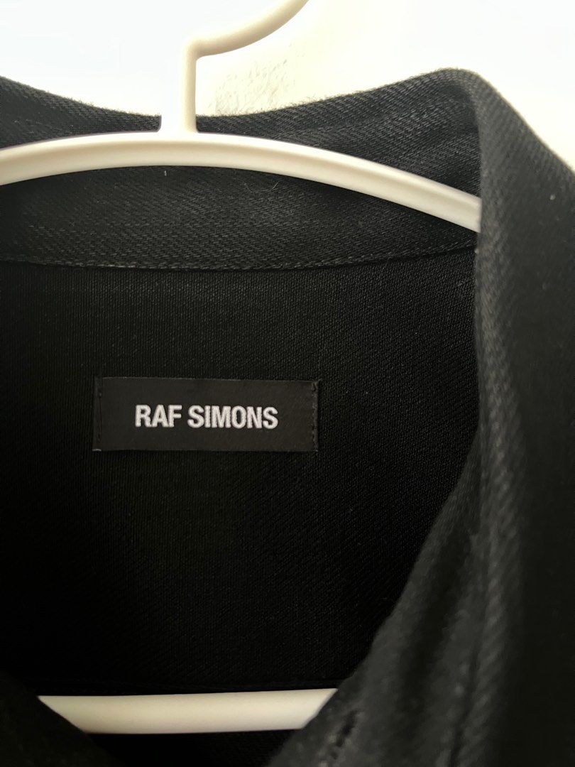 Raf simons new arrivals black jacket