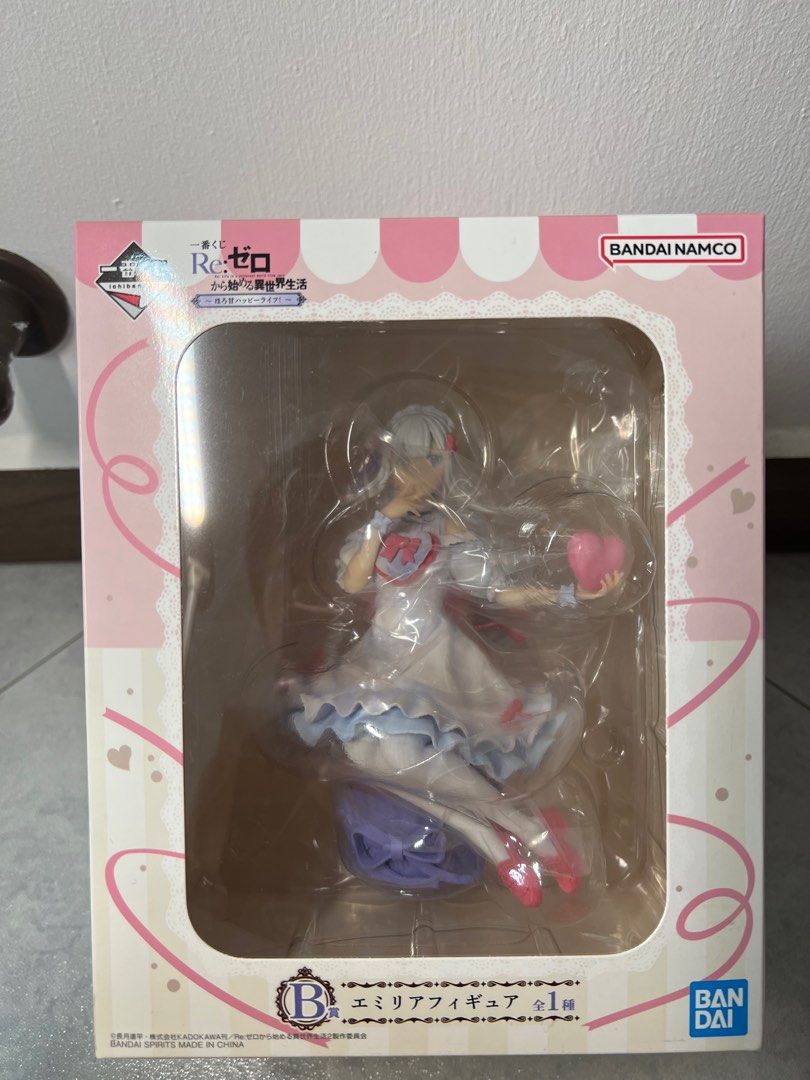 Re Zero (Category: Other Merchandise) located in Singapore. Submitted by demonflare (Listing ID 1275528779, Image 2). Description: Rem and Amelia figure Either one is at $25 Both at $40 Win from gachapon.