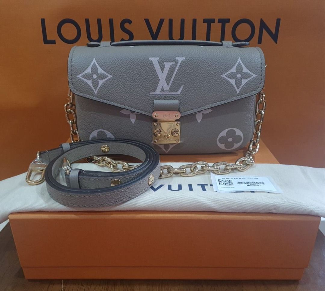 Ready NEW LV METIS EAST WEST Bicolor Monogram Empreinte Leather