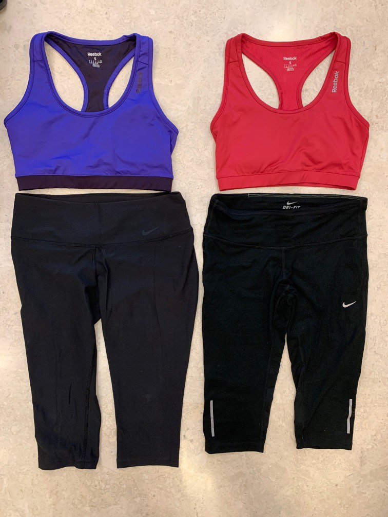 Nike dri fit women's athletic workout tank top small - Depop