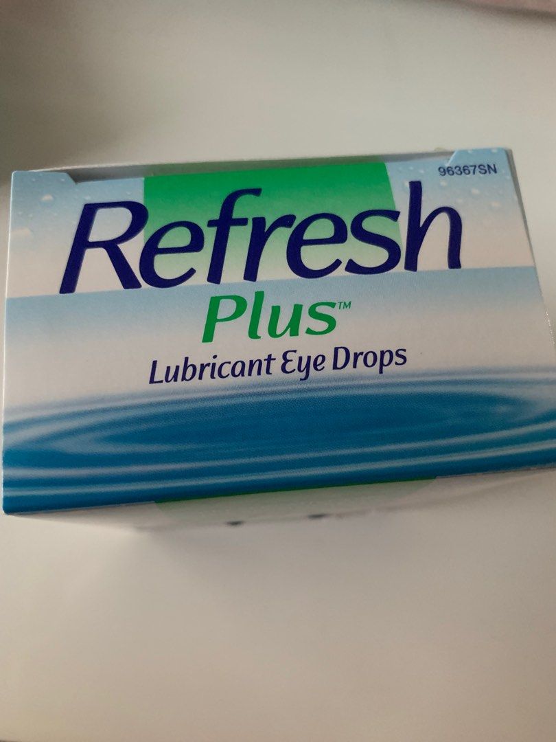Refresh plus lubricant eye drops, Health & Nutrition, Medical Supplies