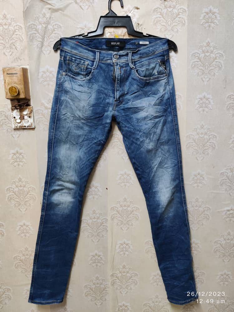 Replay Jeans - Men's Replay Waitom Regular Fit Denim Various Colours | eBay