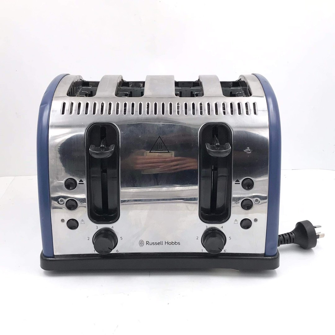 RUSSELL HOBBS RHT74 4Slice Vintage Toaster ( Navy Blue) 220volts w