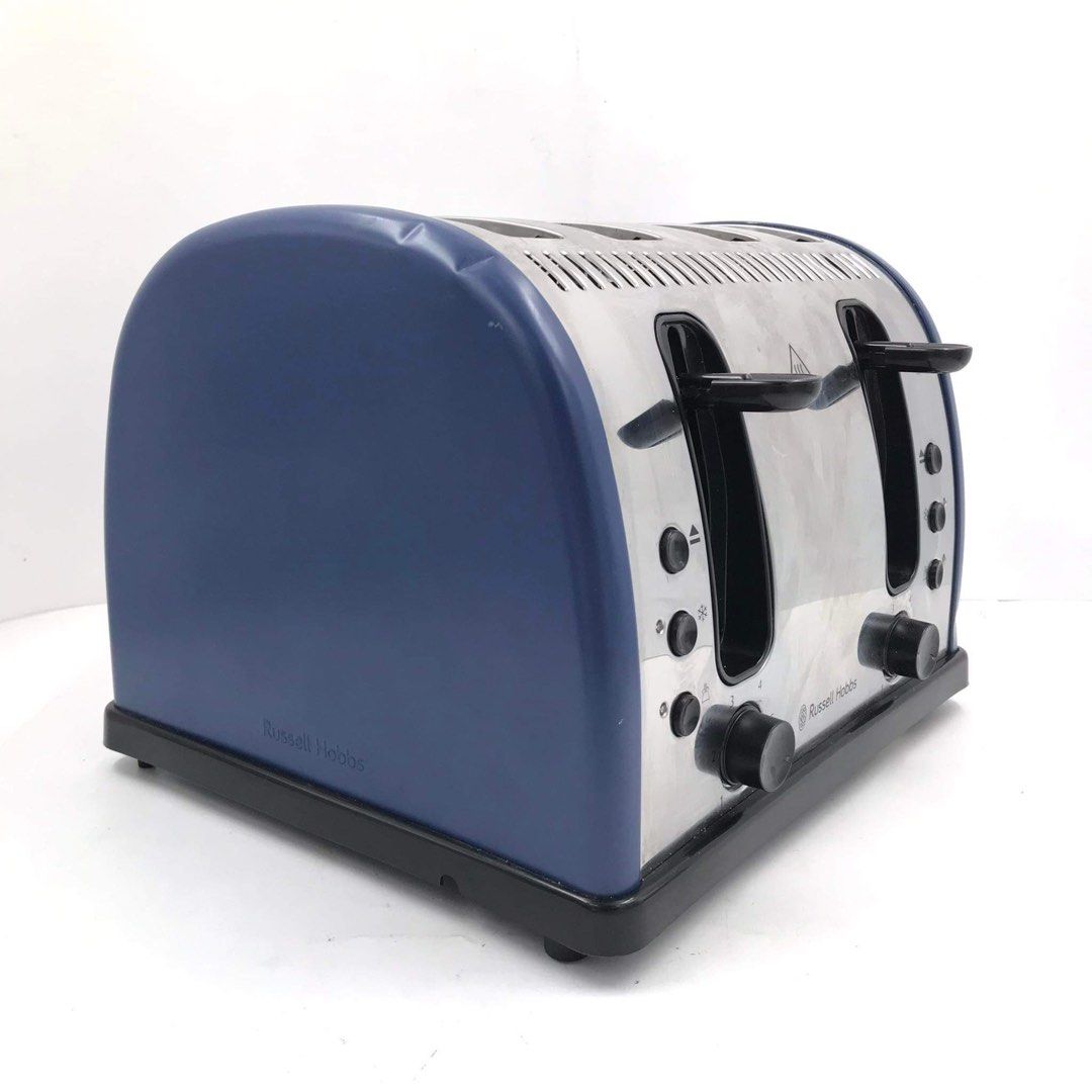 RUSSELL HOBBS RHT74 4Slice Vintage Toaster (Navy Blue) 220volts w dent