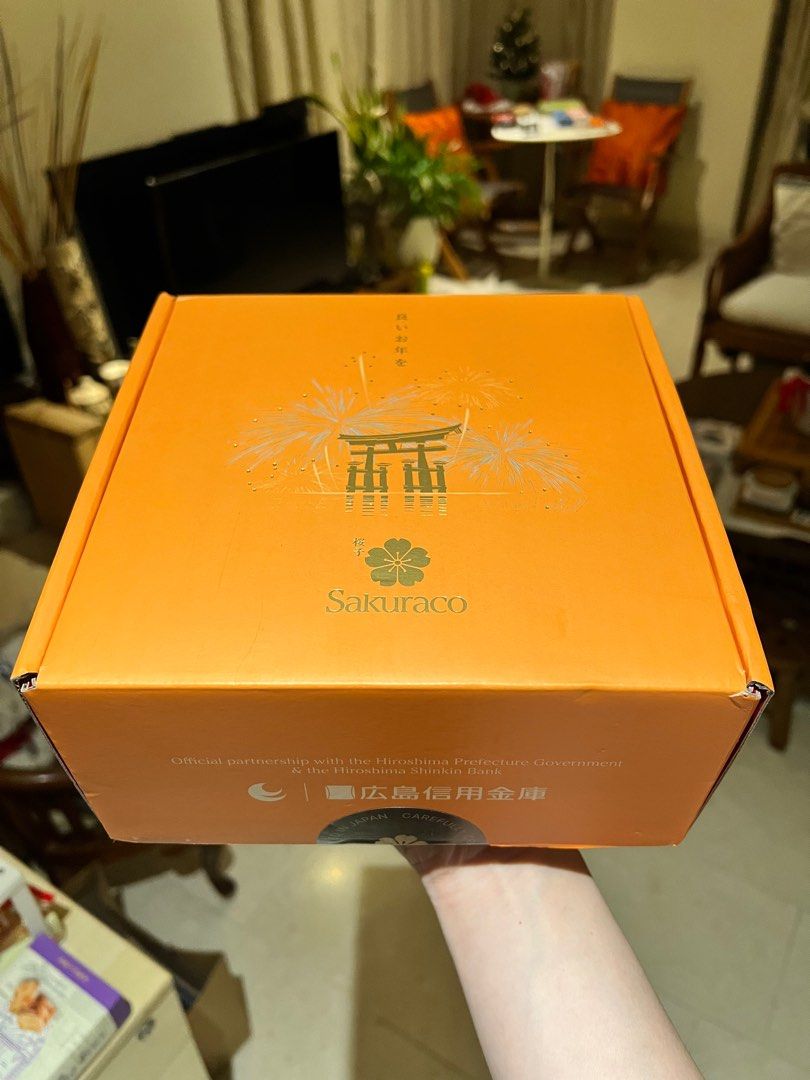 Sakuraco Snack Box Hiroshima January 2024, Food & Drinks, Gift Baskets