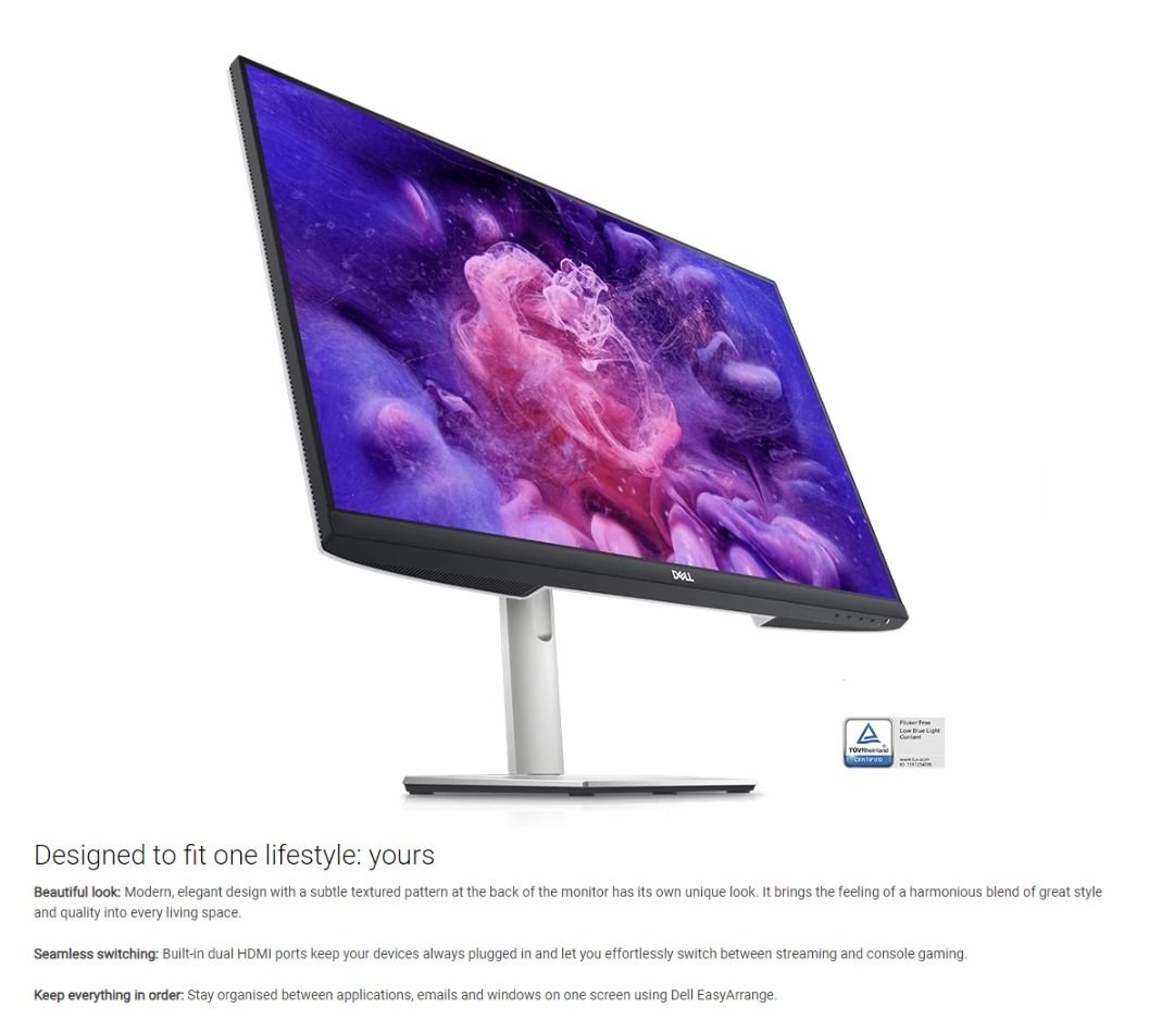 DELL S2721DS 27インチ モニター 【公式通販】