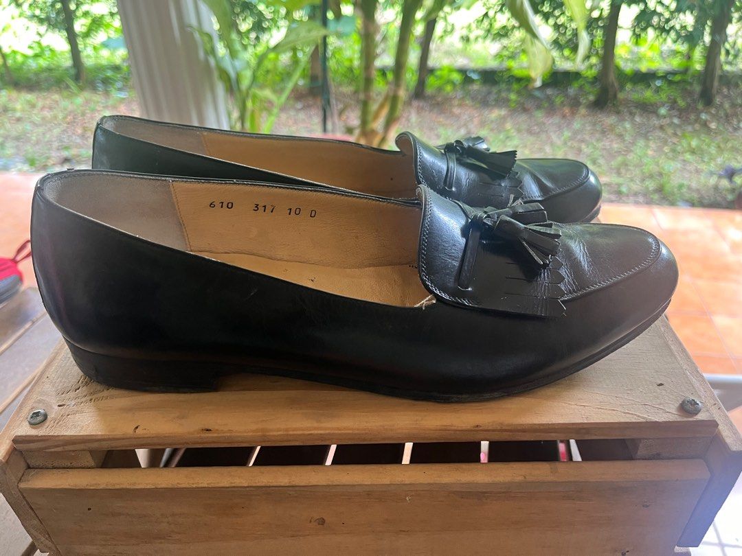 Ferragamo tassel loafers top
