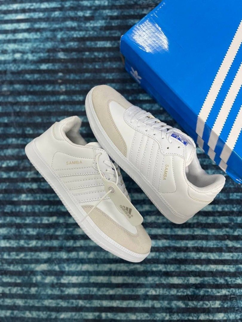 Samba white saiz 41 45 Men s Fashion Footwear Sneakers on