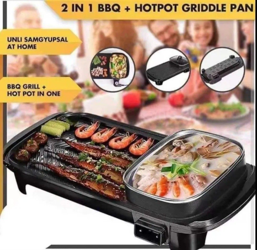 Sam Gyup Set SAMGYUP GRILL SET WITH HOT POT, TV & Home Appliances, Kitchen ...
