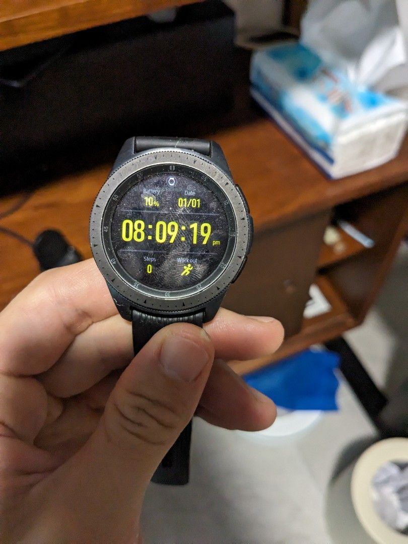 Samsung Galaxy Watch LTE 42mm Midnight Black Mobile Phones