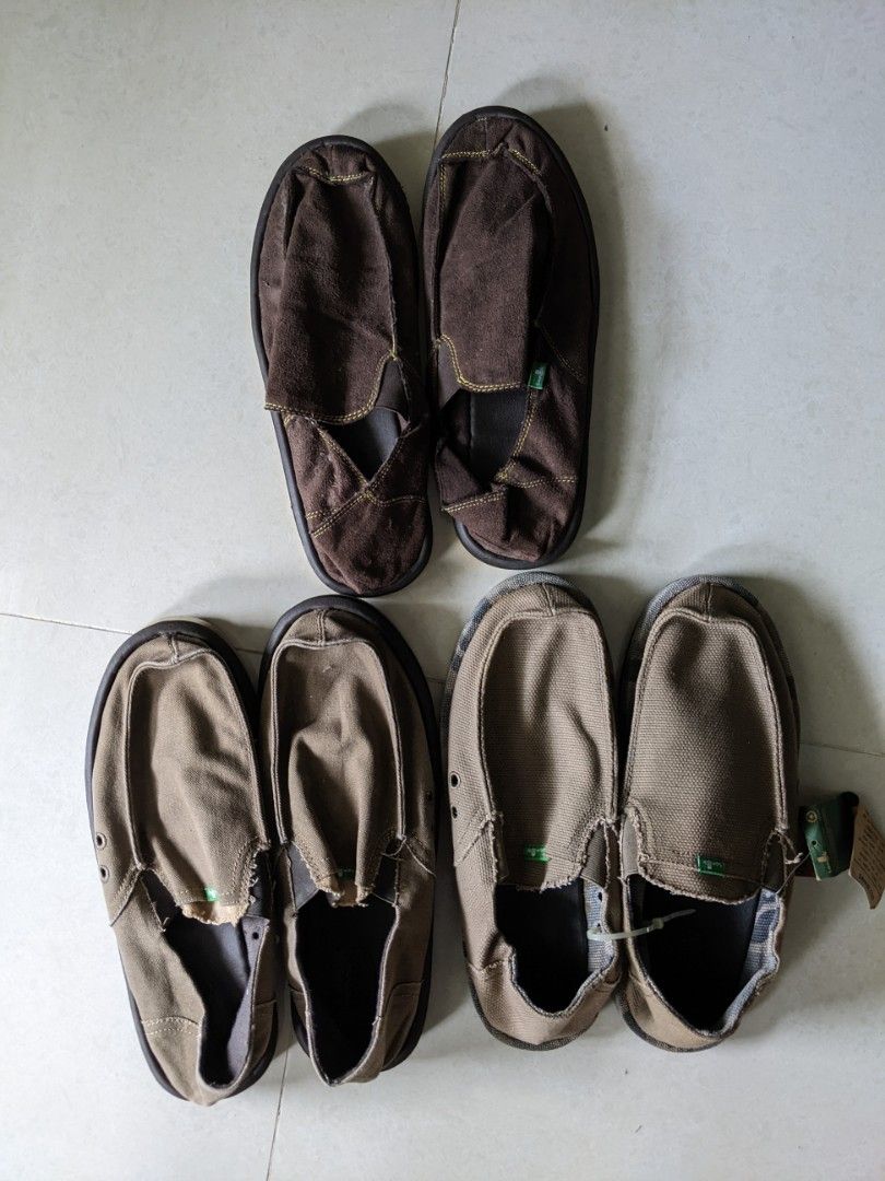 Sanuk Pick Pocket Slip On Men s Fashion Footwear Flipflops and