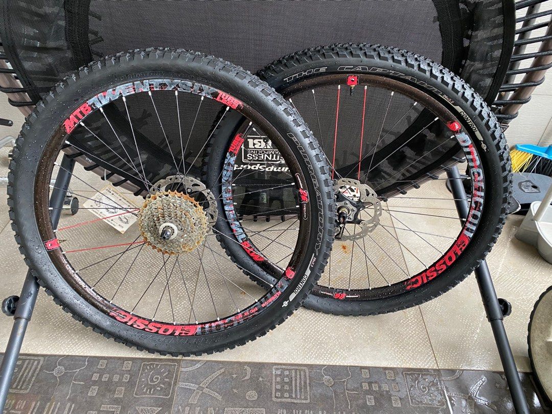 Set of 26 MTB wheels Sports Equipment Bicycles Parts Parts