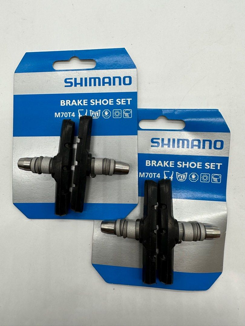 Kit Freinage Silencieux Durable Patins De Frein Shimano M70T4 - Lot De 2 - Compatibles BR-R353 - Pour Jantes Aluminium Kit Frein Vélo Route