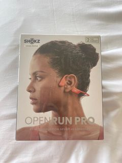 Shokz Opernrun Pro Bone Conduction Sport Headphones - Pink