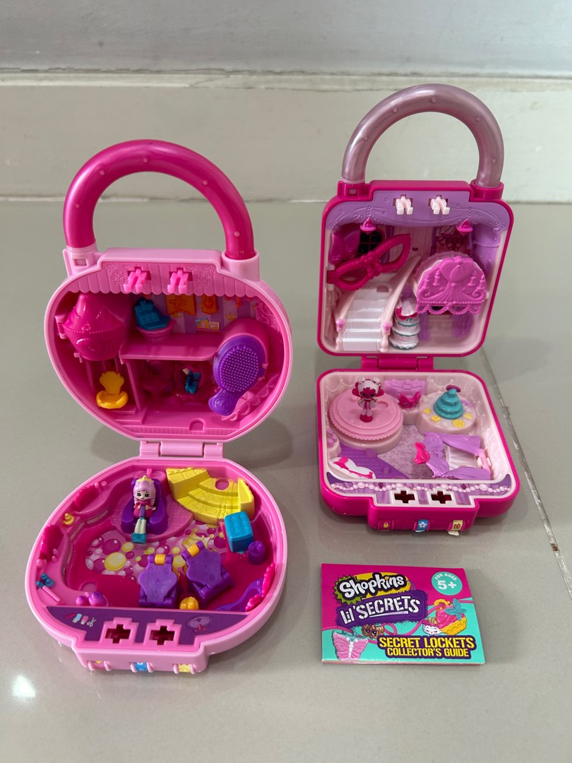 Shopkins shop lock box