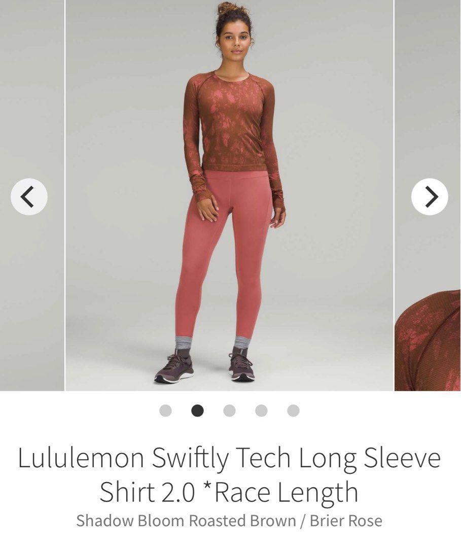 NWT Lululemon Swiftly Tech Long Sleeve Shirt 2.0 Race Length