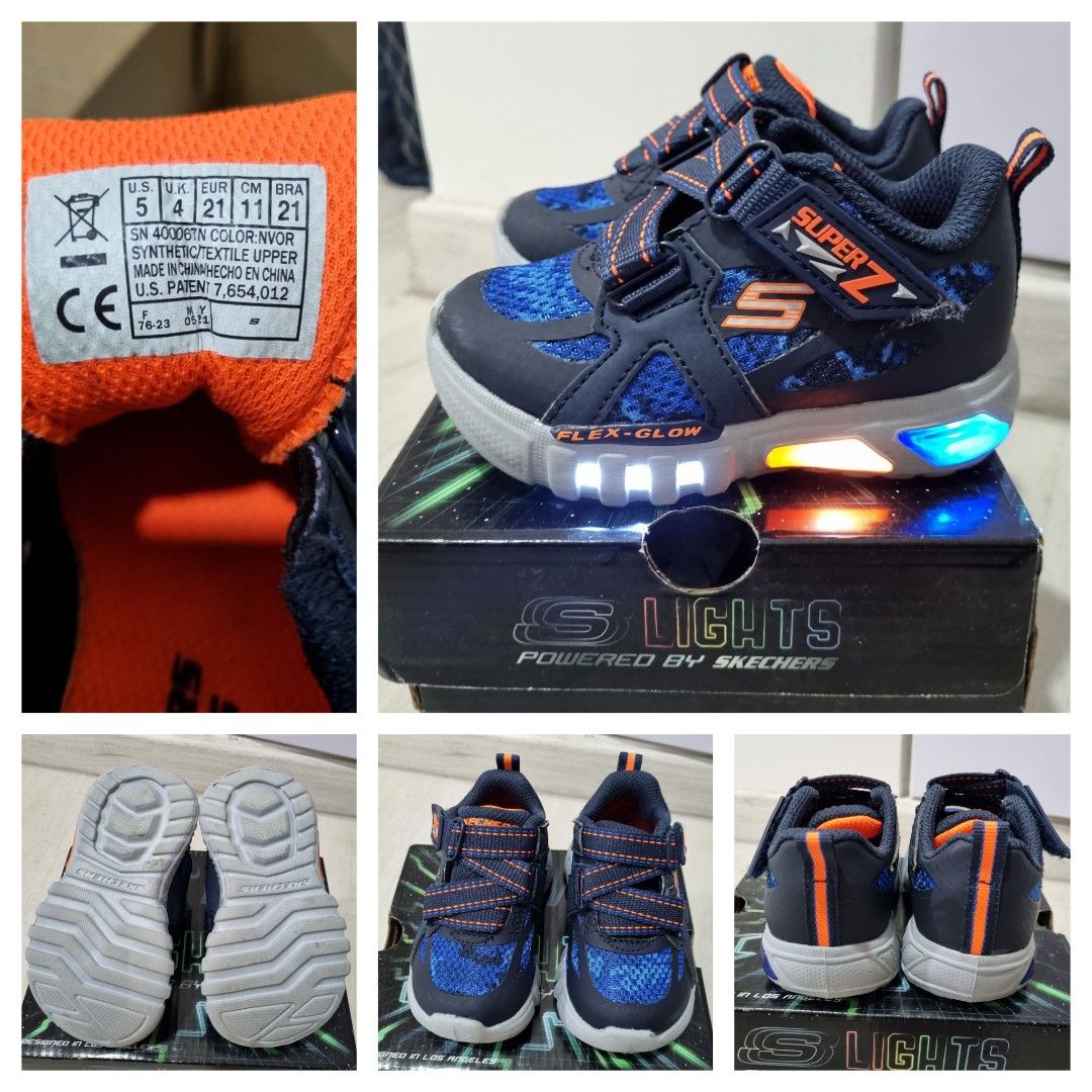 Skechers Lights baby shoes
