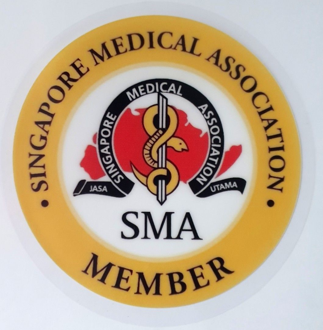 SMA Singapore Medical Association Member Car Decal, Hobbies & Toys