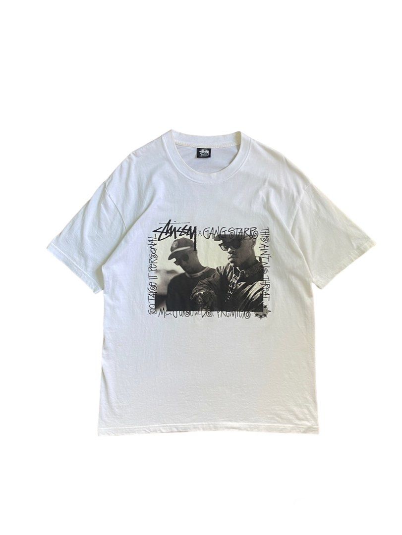 Stussy X Gangstarr, Men's Fashion, Tops & Sets, Tshirts & Polo