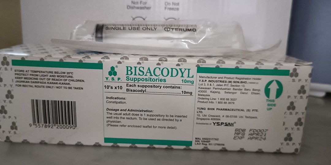 Suppository 10mg Bisacodyl, Everything Else on Carousell