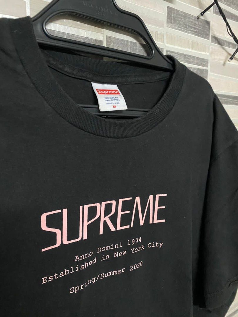 Supreme Anno Domini Tee, Men's Fashion, Tops & Sets, Tshirts