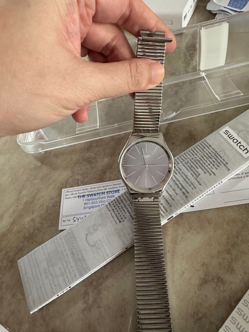 Swatch Skin Irony Skinsteel Watch Women s Fashion Watches
