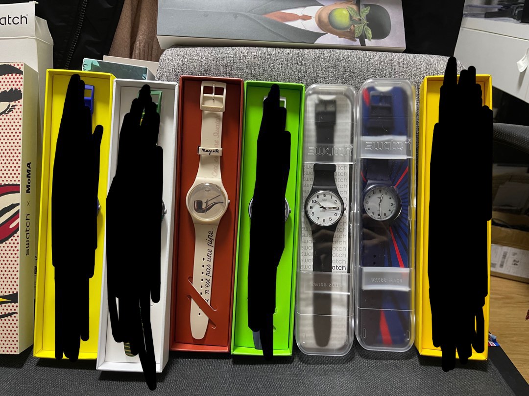 Swatch watch box sales