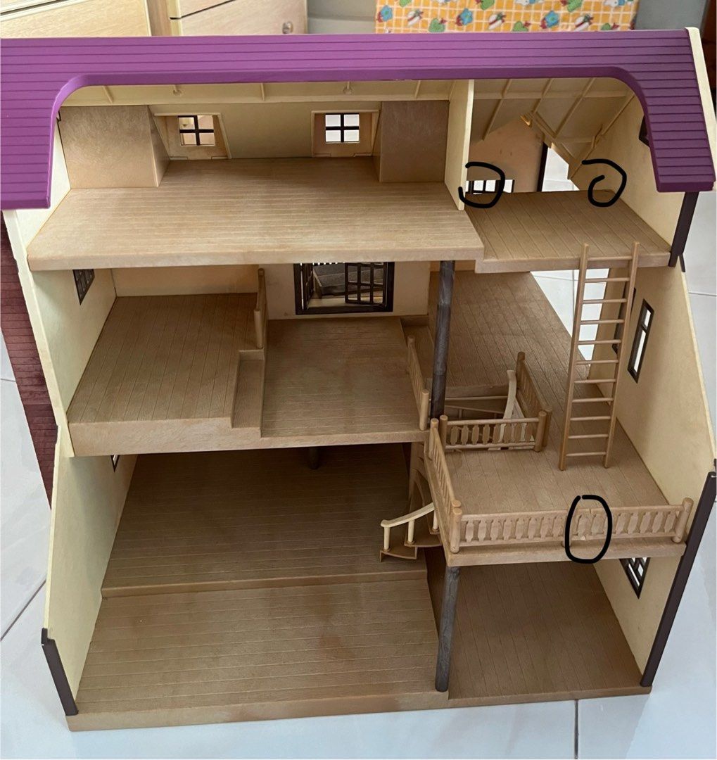 Sylvanian families top oakwood manor house