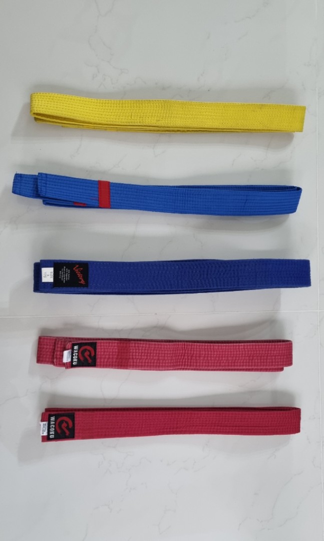 Taekwondo belts, Sports Equipment, Other Sports Equipment and Supplies ...