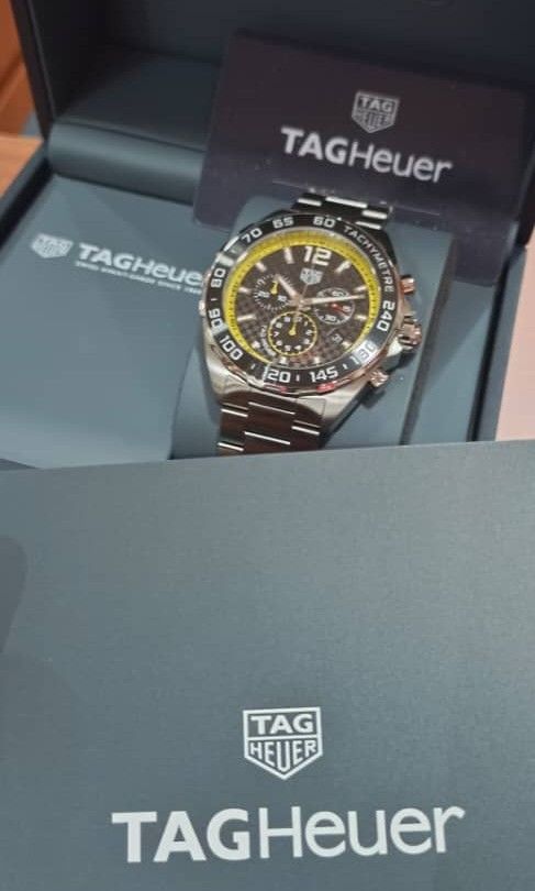 Tag heuer formula 1 carbon fiber outlet
