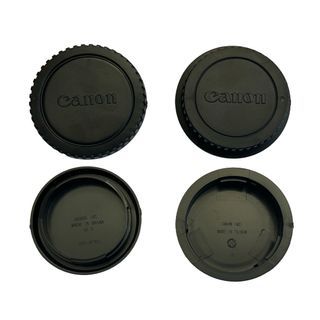 Take All! Canon DSLR Mirrorless body Front Lens Cap Cover Snap-on Protector and Body Cap Replacement