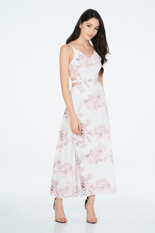 Leith floral on sale dress
